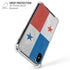 Panama Flag Distressed iPhone X/XS Clear Case