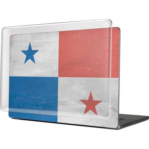 Panama Flag Distressed MacBook Cases