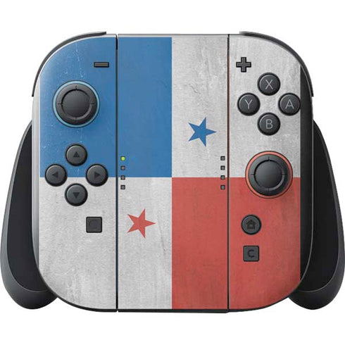 Panama Flag Distressed Nintendo Switch 2 (2025) with Joy-Con Skin