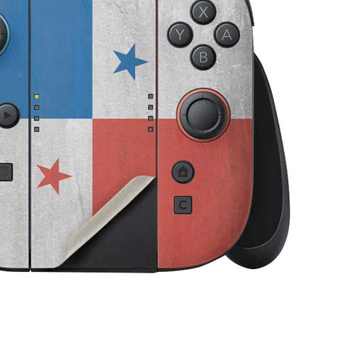 Panama Flag Distressed Nintendo Switch 2 (2025) Joy-Con Controller Skin