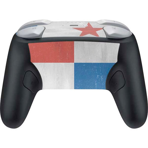 Panama Flag Distressed Nintendo Switch 2 (2025) Pro Controller Skin