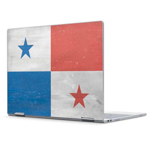 Panama Flag Distressed Pixelbook Skin