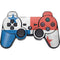 Panama Flag Distressed PS3 Dual Shock wireless controller Skin