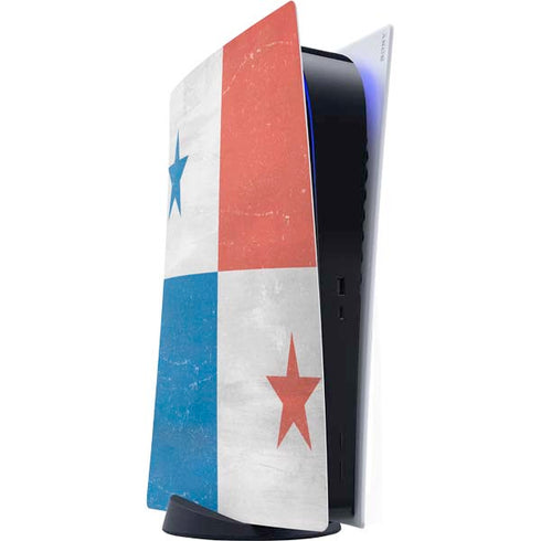 Panama Flag Distressed PlayStation PS5 Skins