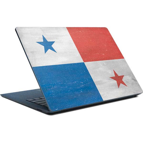 Panama Flag Distressed Surface Laptop Skin