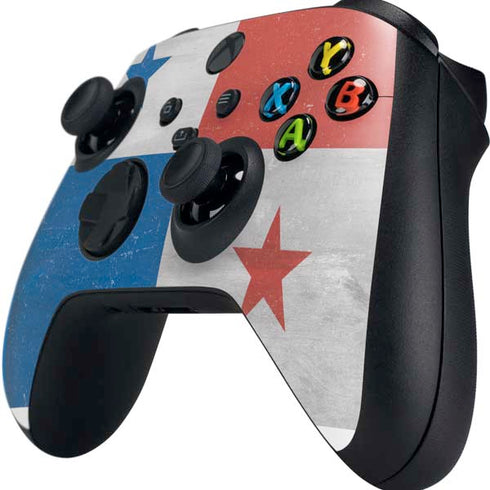 Panama Flag Distressed Xbox Series X Controller Skin