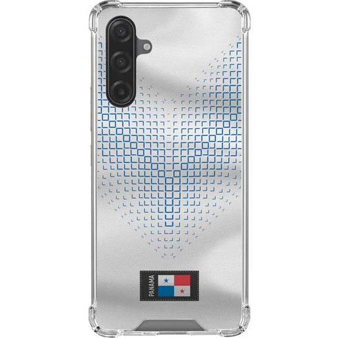 Panama Soccer Flag Galaxy A17 Clear Case