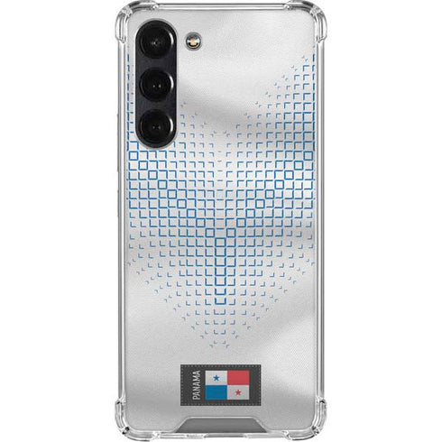 Panama Soccer Flag Galaxy S24 FE Clear Case