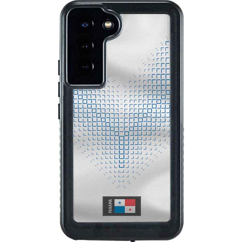 Panama Soccer Flag Galaxy S24 Plus Waterproof Case
