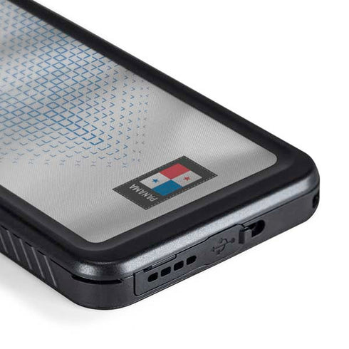 Panama Soccer Flag Galaxy S24 Plus Waterproof Case