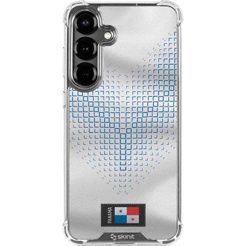 Panama Soccer Flag Galaxy S26 Clear Case