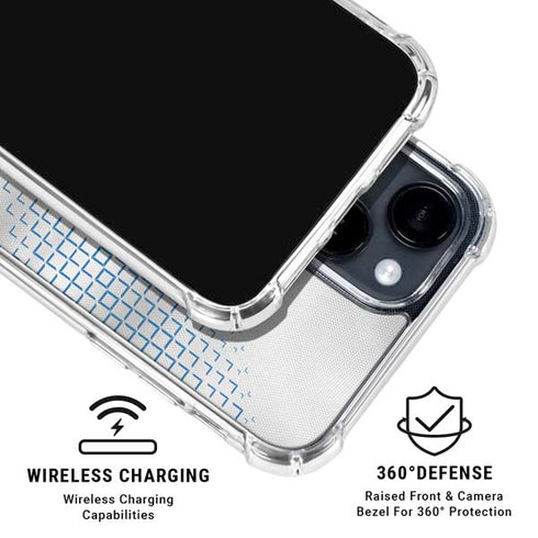 Panama Soccer Flag iPhone 15 Clear Case