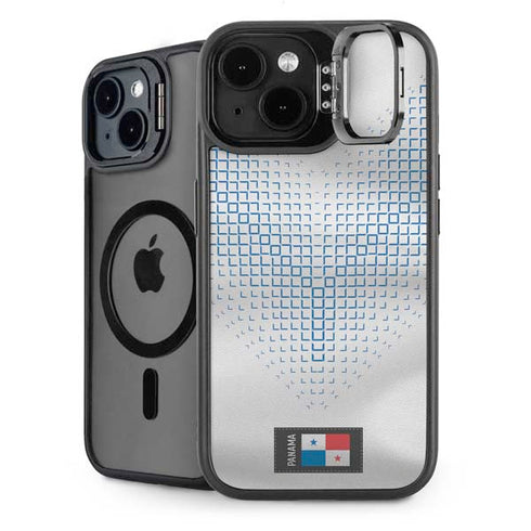 Panama Soccer Flag iPhone 15 Plus Kickstand Case