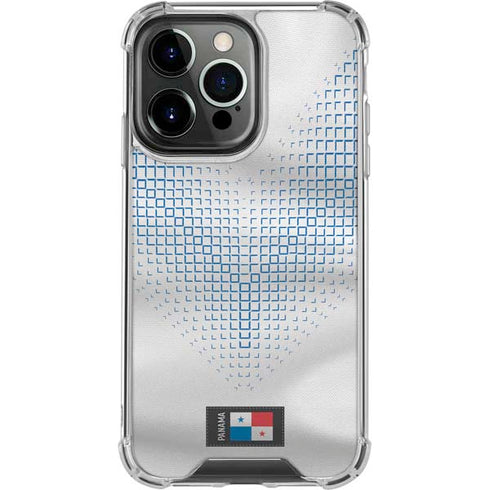 Panama Soccer Flag iPhone 16 Pro Clear Case