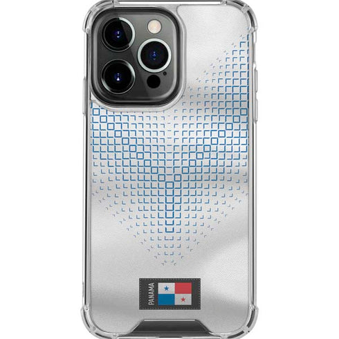 Panama Soccer Flag iPhone 16 Pro Max Clear Case