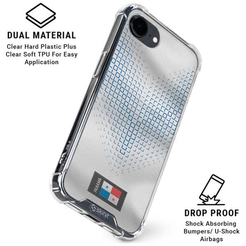 Panama Soccer Flag iPhone 16e Clear Case
