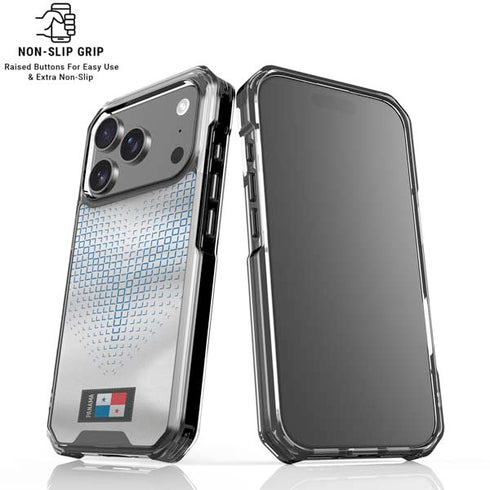 Panama Soccer Flag iPhone 18 Pro Clear Case