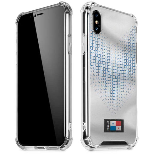 Panama Soccer Flag iPhone X/XS Clear Case