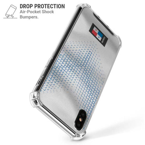 Panama Soccer Flag iPhone X/XS Clear Case