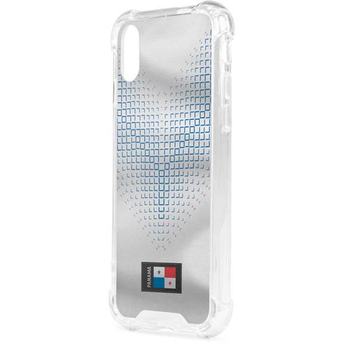 Panama Soccer Flag iPhone XS Clear Case
