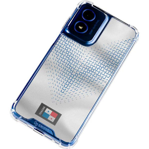 Panama Soccer Flag Moto G 5G (2024) Clear Case