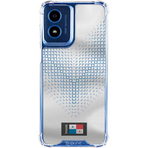 Panama Soccer Flag Moto G Play 4G (2024) Clear Case