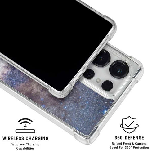 Panorama View of the Center of the Milky Way Galaxy S25 Ultra Clear Case