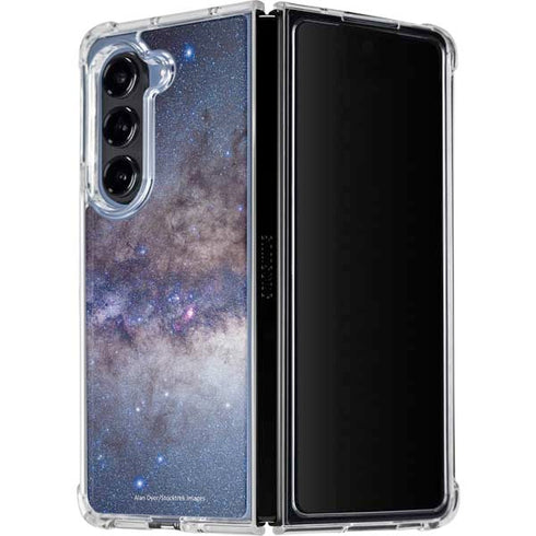 Panorama View of the Center of the Milky Way Galaxy Z Fold5 5G Clear Case