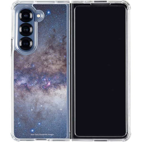 Panorama View of the Center of the Milky Way Galaxy Z Fold6 Clear Case