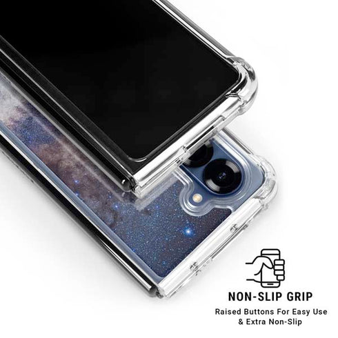 Panorama View of the Center of the Milky Way Galaxy Z Fold6 Clear Case