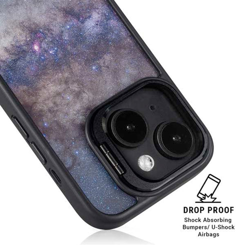 Panorama View of the Center of the Milky Way iPhone 14 Plus Kickstand Case
