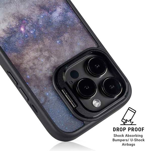 Panorama View of the Center of the Milky Way iPhone 15 Pro Max Kickstand Case