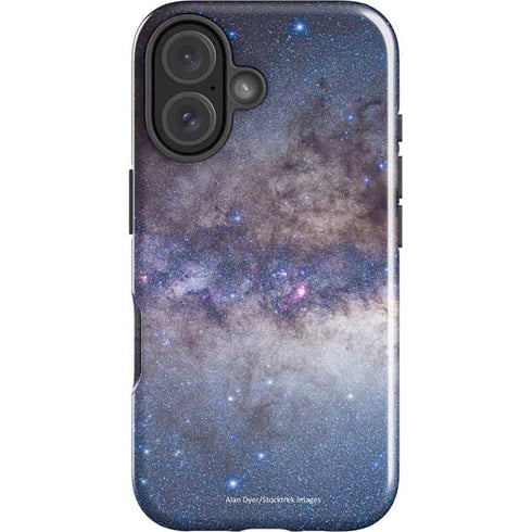 Panorama View of the Center of the Milky Way iPhone 16 Plus Impact Case