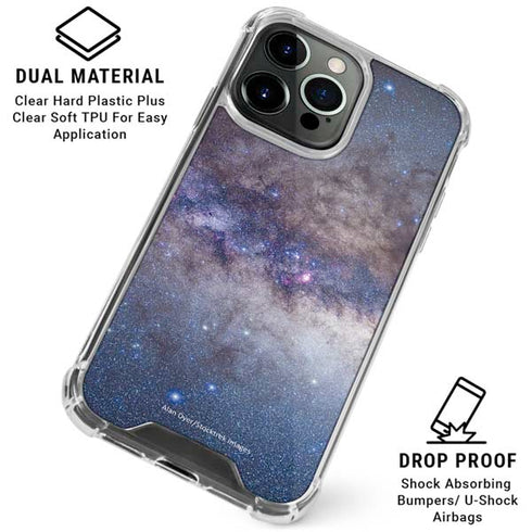 Panorama View of the Center of the Milky Way iPhone 16 Pro Clear Case
