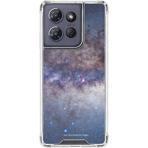 Panorama View of the Center of the Milky Way Moto G 5G (2025) Clear Case