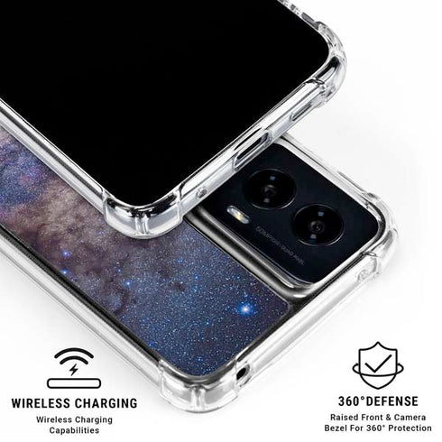 Panorama View of the Center of the Milky Way Moto G Power 5G (2024) Clear Case