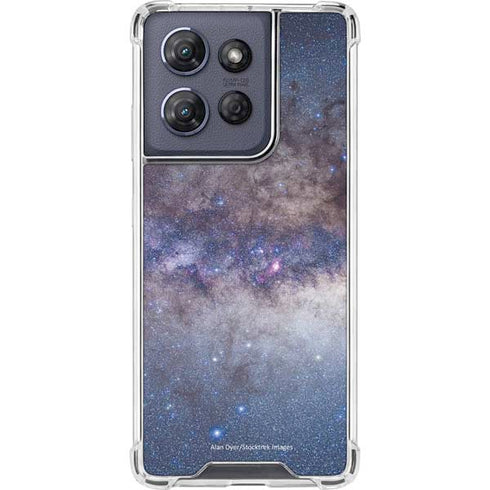Panorama View of the Center of the Milky Way Moto G Stylus 5G (2025) Clear Case