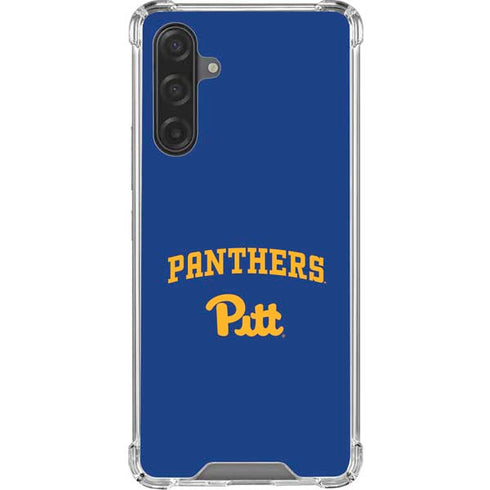 University of Pittsburgh Panthers Pitt Galaxy A17 Clear Case