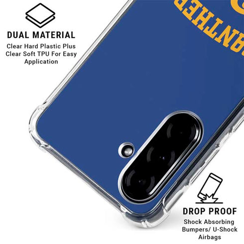University of Pittsburgh Panthers Pitt Galaxy A36 5G Clear Case