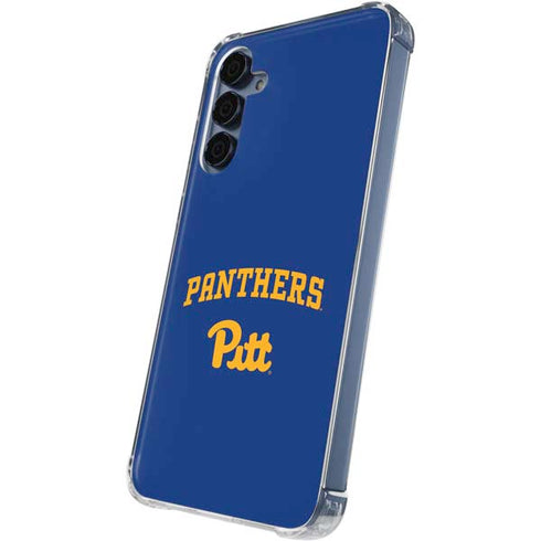 University of Pittsburgh Panthers Pitt Galaxy A55 5G Clear Case