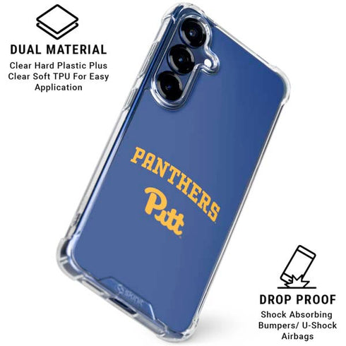 University of Pittsburgh Panthers Pitt Galaxy S25 Clear Case