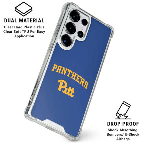 University of Pittsburgh Panthers Pitt Galaxy S26 Ultra Clear Case
