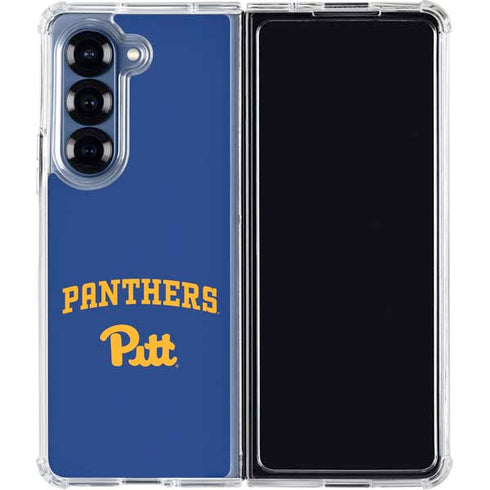 University of Pittsburgh Panthers Pitt Galaxy Z Fold6 Clear Case