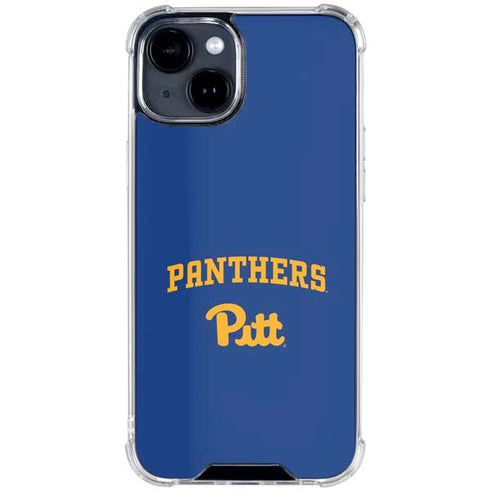 University of Pittsburgh Panthers Pitt iPhone 15 Clear Case