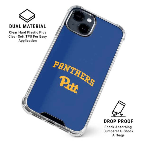 University of Pittsburgh Panthers Pitt iPhone 15 Clear Case