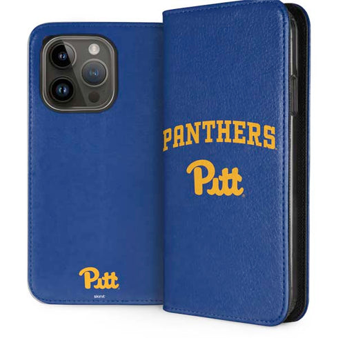 University of Pittsburgh Panthers Pitt iPhone 15 Pro Folio Case