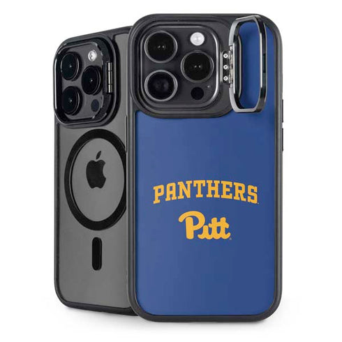 University of Pittsburgh Panthers Pitt iPhone 15 Pro Kickstand Case