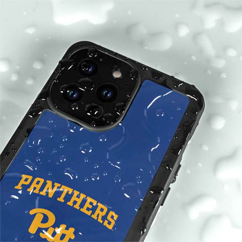 University of Pittsburgh Panthers Pitt iPhone 15 Pro Waterproof Case