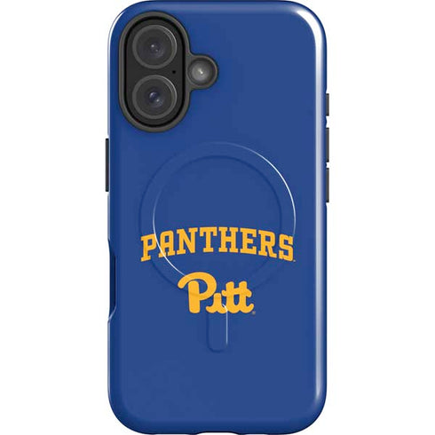 University of Pittsburgh Panthers Pitt iPhone 16 Magsafe Impact Case