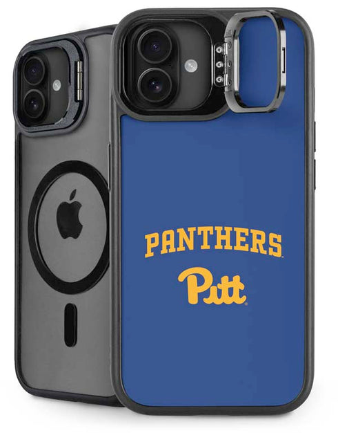 University of Pittsburgh Panthers Pitt iPhone 16 Plus Kickstand Case